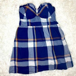 Hollister strapless tube top sweetheart summer dress